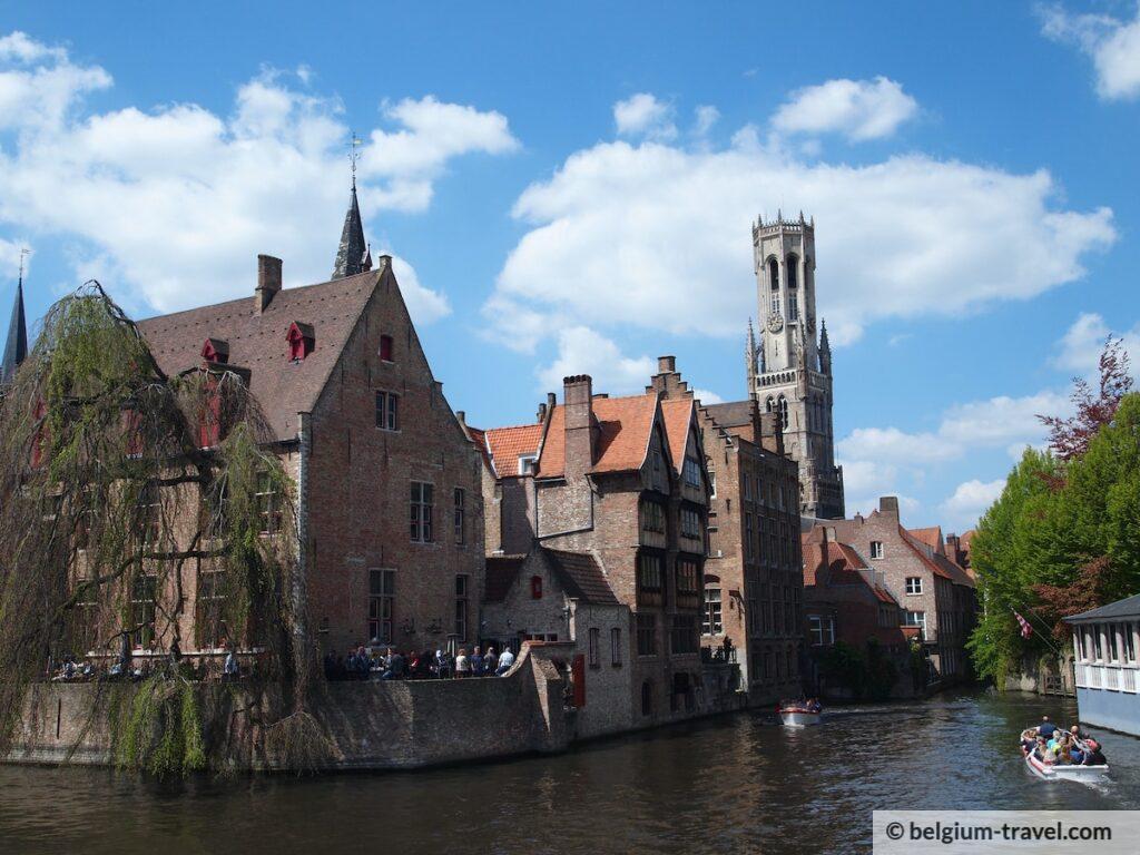 The Belfort is the tallest tower in the center of Bruges.