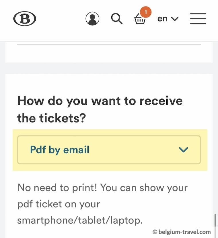 How to Buy Belgian Railway Ticket online