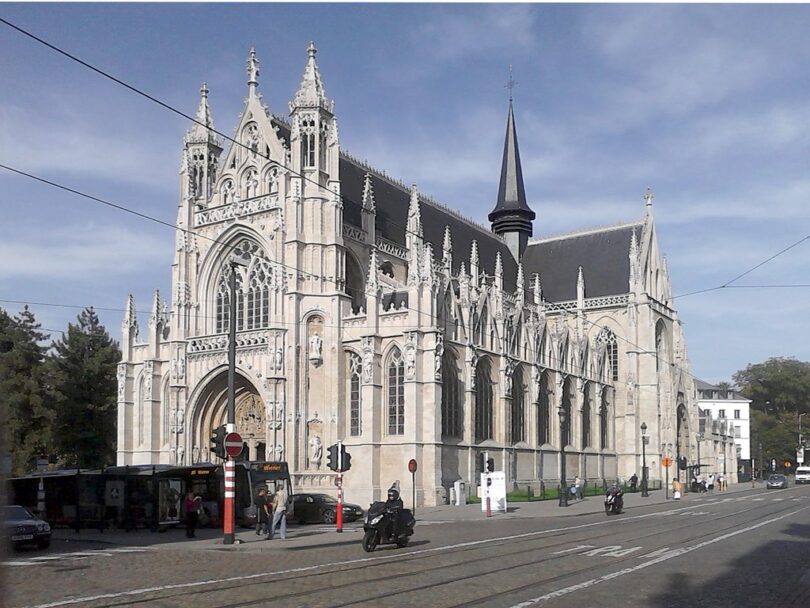 Notre-Dame du Sablon church in Brussels