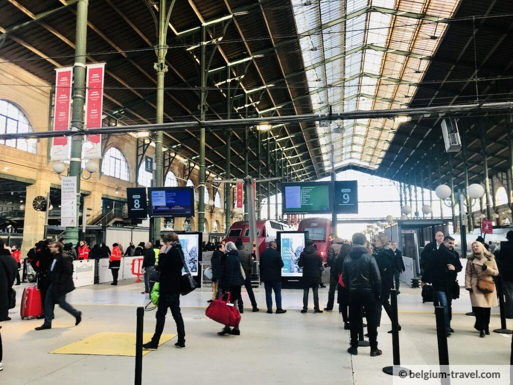 How to buy train tickets between Belgium and Paris